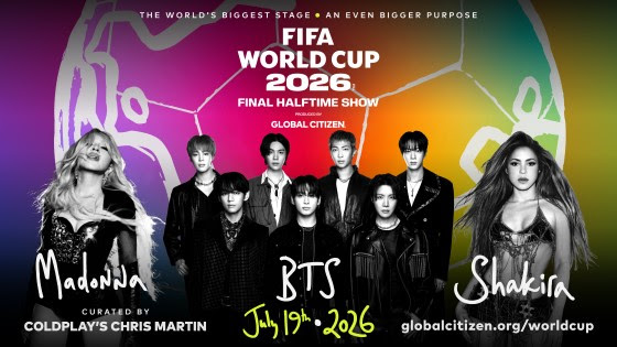 Madonna, Shakira y BTS protagonizarán el histórico espectáculo del descanso de la final de la Copa Mundial de la FIFA 2026